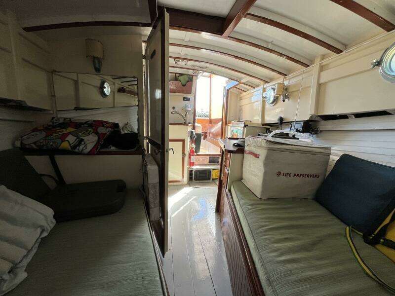 Adequate cabin looking aft