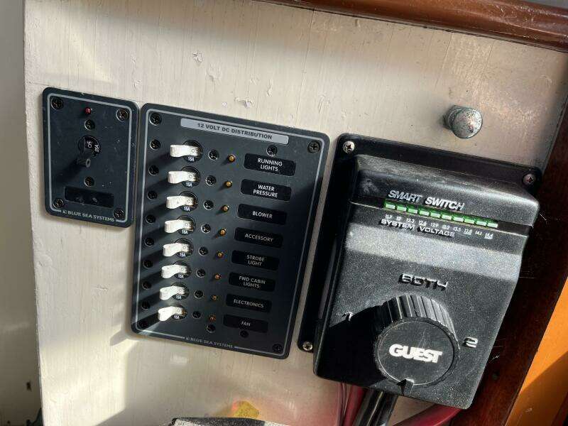 Adequate electrical panel and master switch