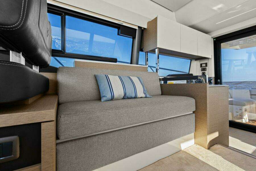 2022 Prestige 460 Flybridge - Brace Yourself Too -Salon