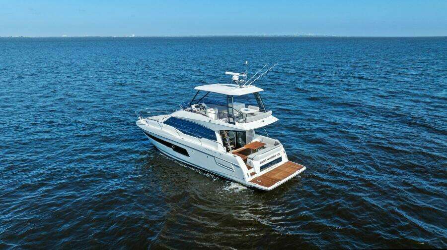 2022 Prestige 460 Flybridge - Brace Yourself Too -Profile