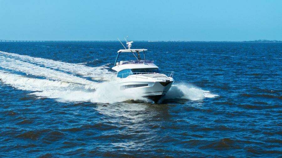 2022 Prestige 460 Flybridge - Brace Yourself Too -Profile