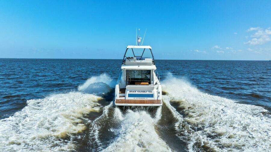 2022 Prestige 460 Flybridge - Brace Yourself Too -Profile