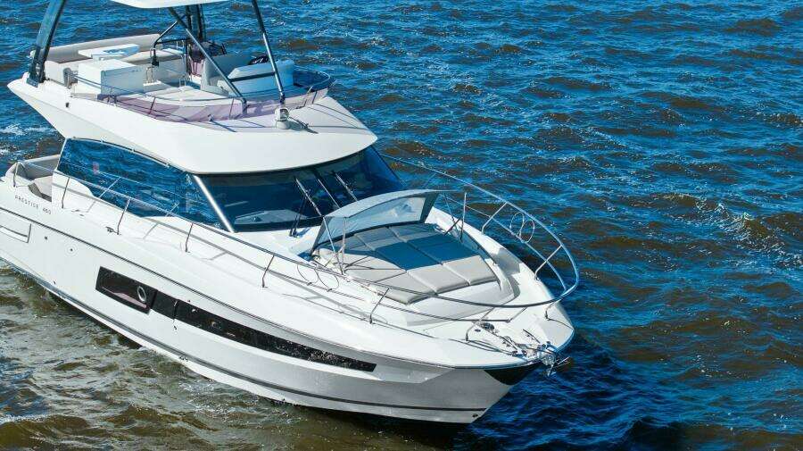 2022 Prestige 460 Flybridge - Brace Yourself Too -Profile