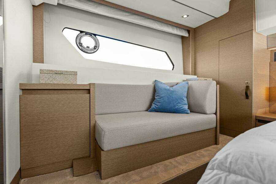 2022 Prestige 460 Flybridge - Brace Yourself Too -Master Stateroom