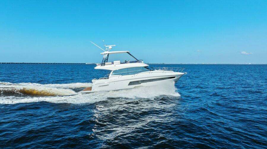 2022 Prestige 460 Flybridge - Brace Yourself Too -Profile