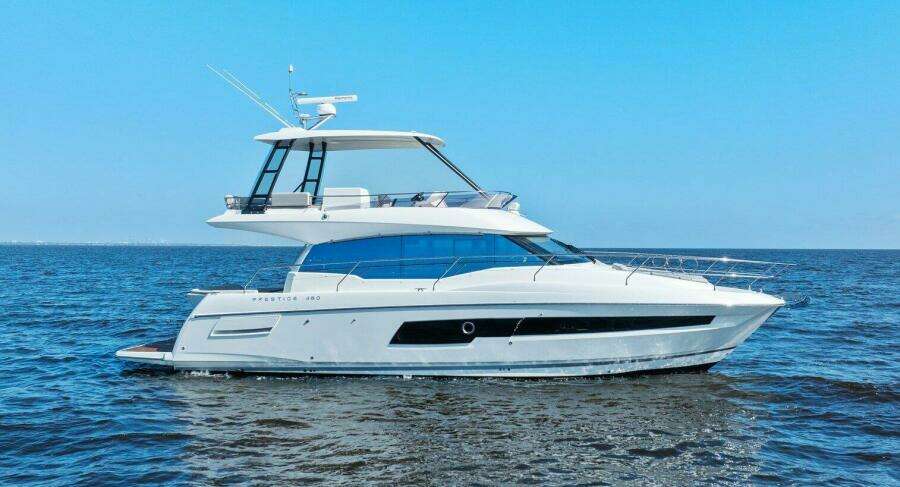 2022 Prestige 460 Flybridge - Brace Yourself Too