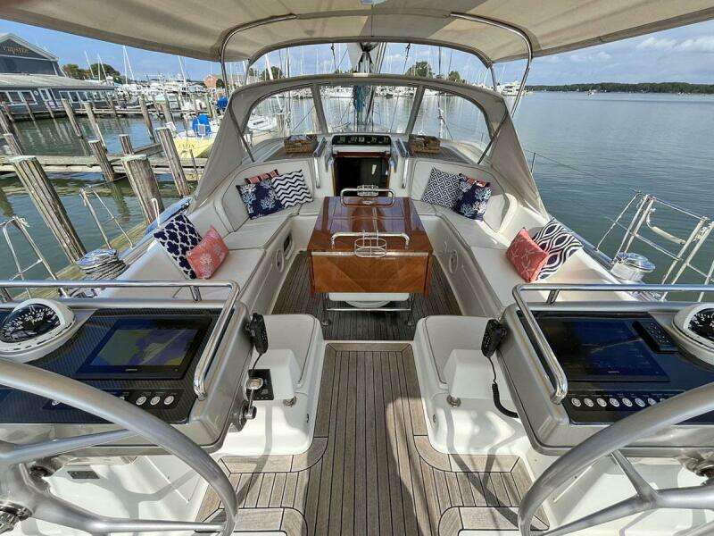 Cockpit Fwd from Helms