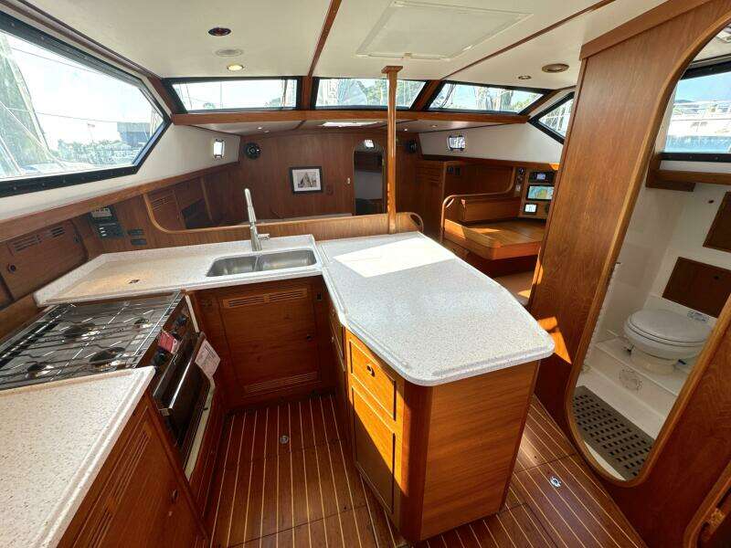 1999 Bowman 48 Aft Cockpit