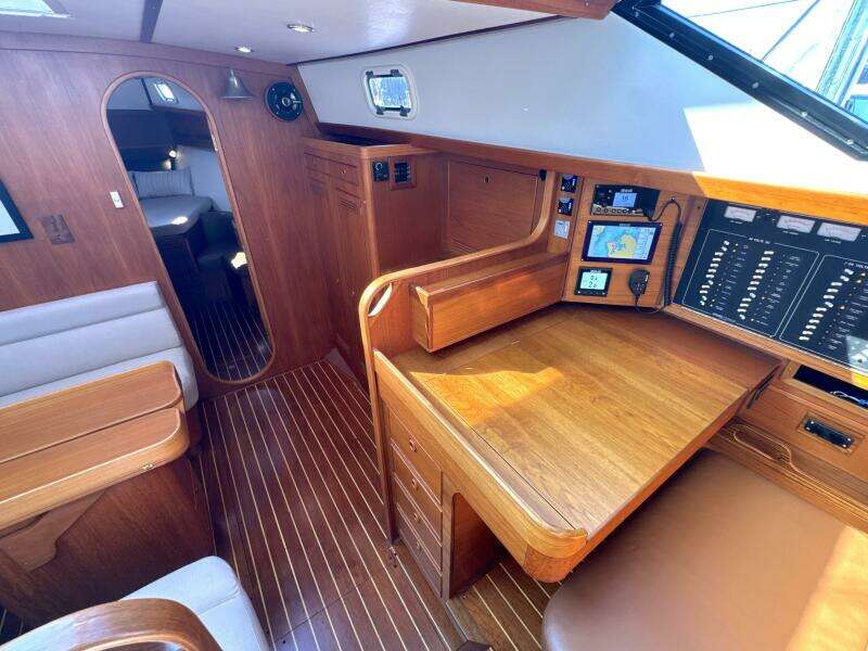 1999 Bowman 48 Aft Cockpit