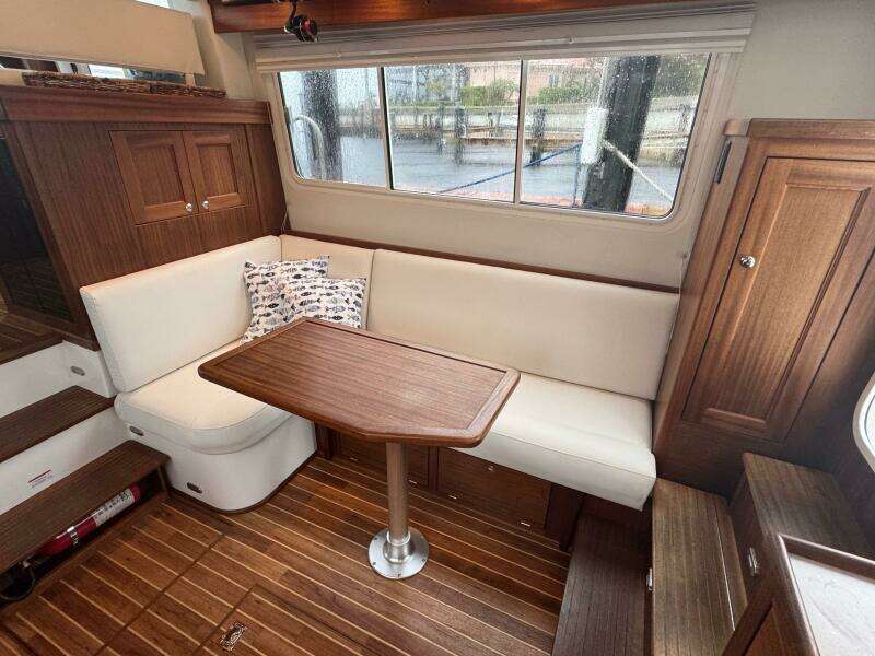 23 Nordic Tug 34 Salon Facing Starboard