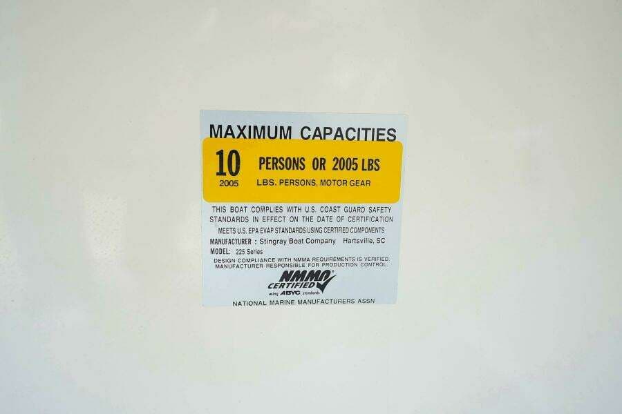 2016 Stingray 225 CR