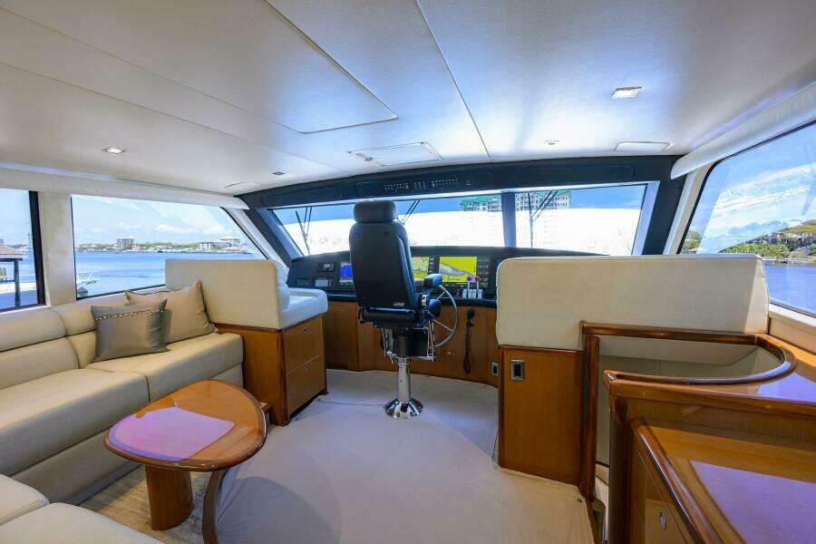 2004 Viking 65 Enclosed Bridge w/Tower