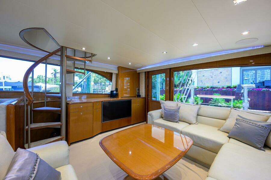 2004 Viking 65 Enclosed Bridge w/Tower