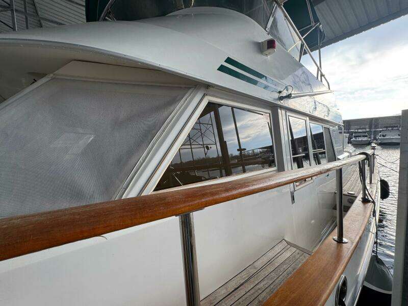 7 1991 Ocean Alexander 456 Knot Yet   Port Side