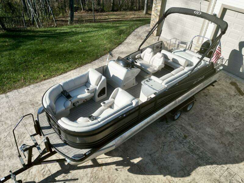 2016 Harris Grand Mariner 250 SLEC Tritoon