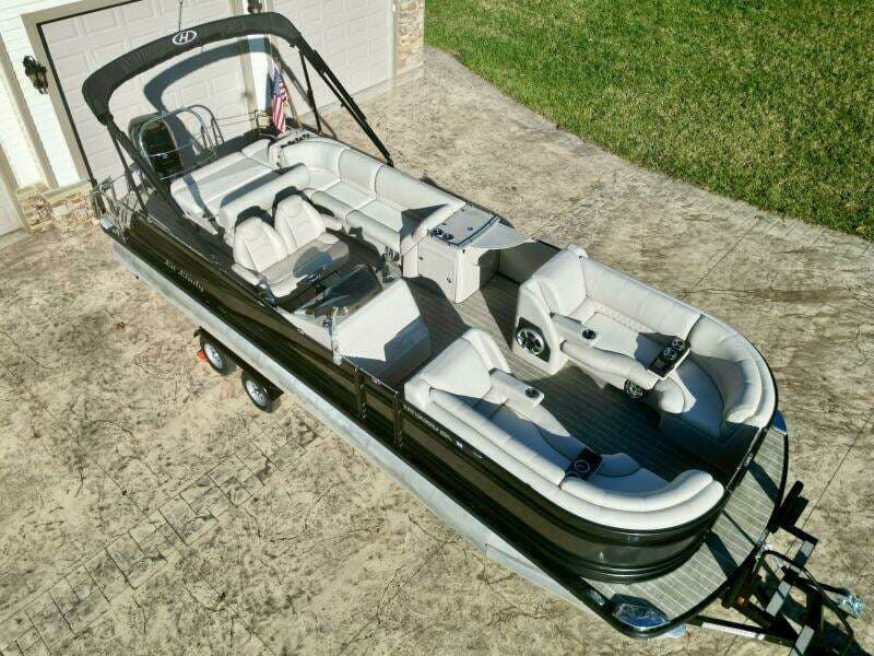 2016 Harris Grand Mariner 250 SLEC Tritoon