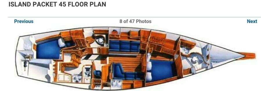 1999 Island Packet 45