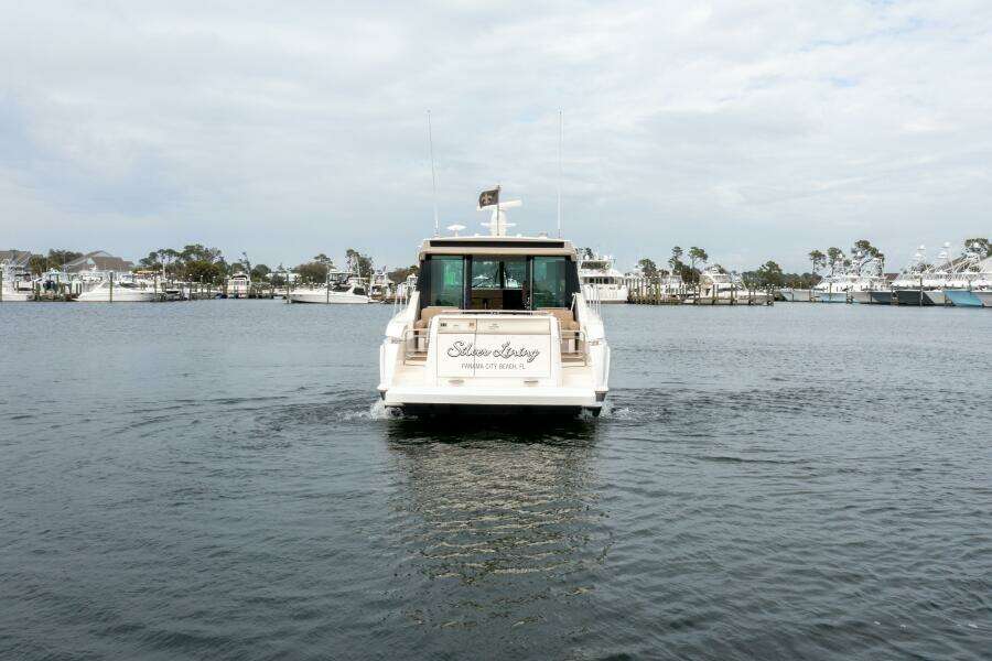 2015 Tiara Yachts 44 Coupe- SILVER LINING- Transom