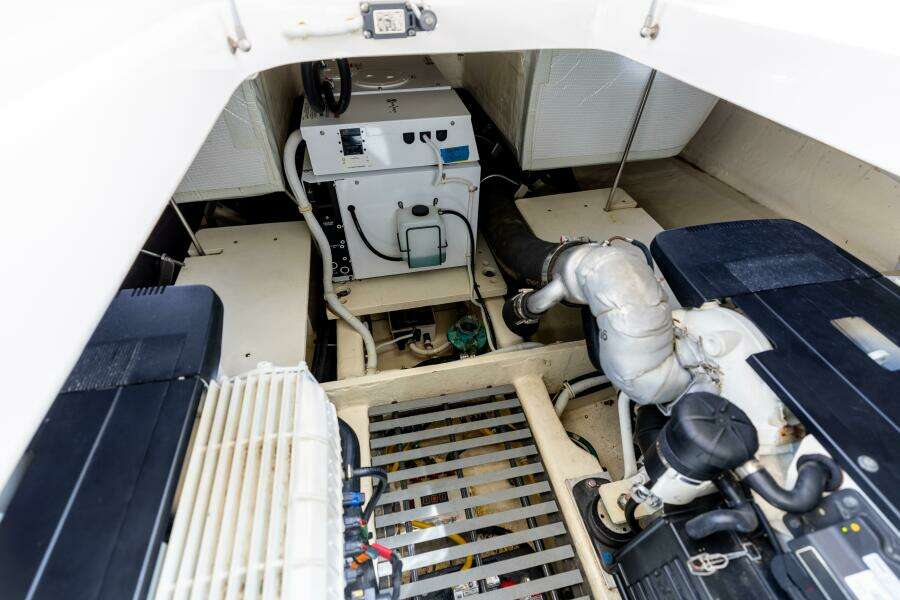 2015 Tiara Yachts 44 Coupe- SILVER LINING- Engine Compartment