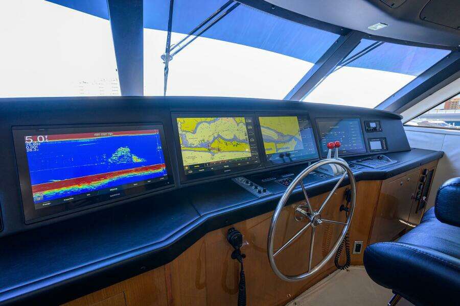 2004 Viking 65 Enclosed Bridge w/Tower