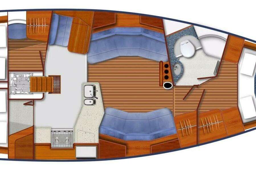 40' Blue Jacket layout