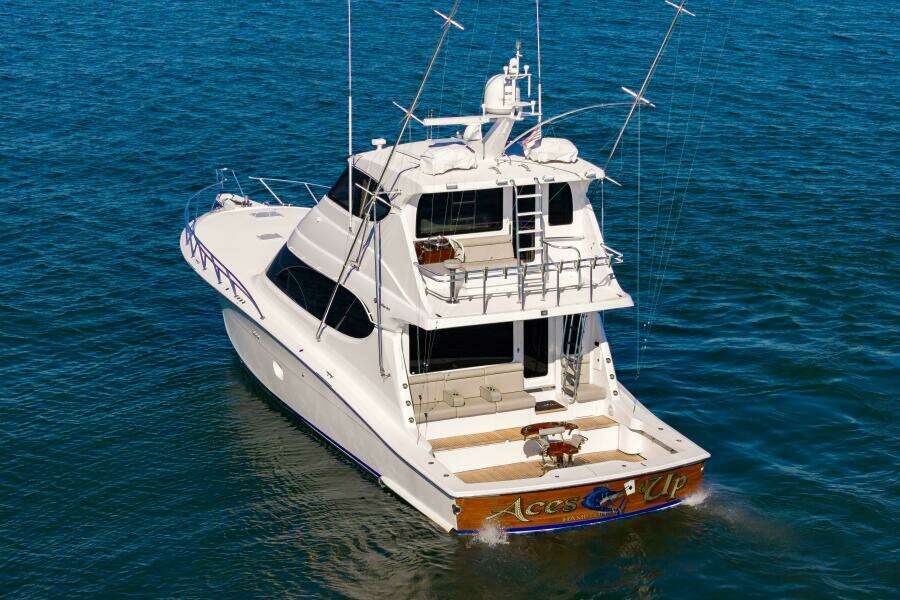 2008 Hatteras 64 Enclosed Bridge