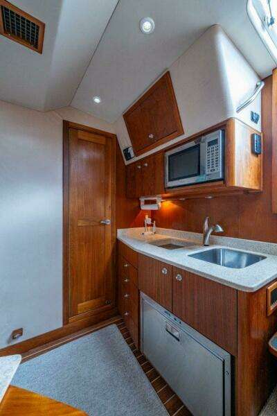 Albemarle 36 Sore Subject Galley Area