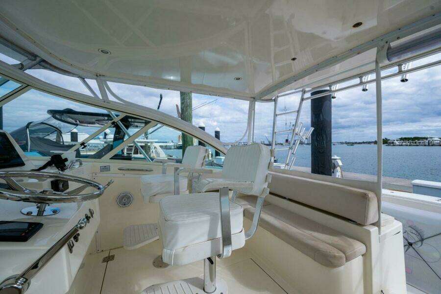 Albemarle 36 Sore Subject Helm Deck