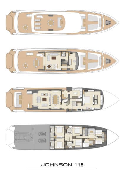 2026 Johnson SKYLOUNGE w/FB w/ON-DECK MASTER