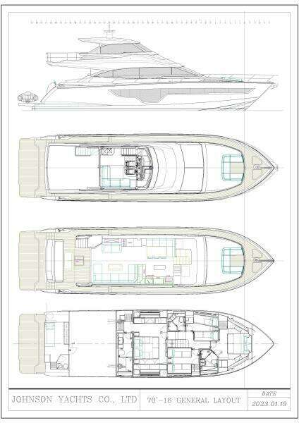 2027 Johnson Skylounge Motor Yacht