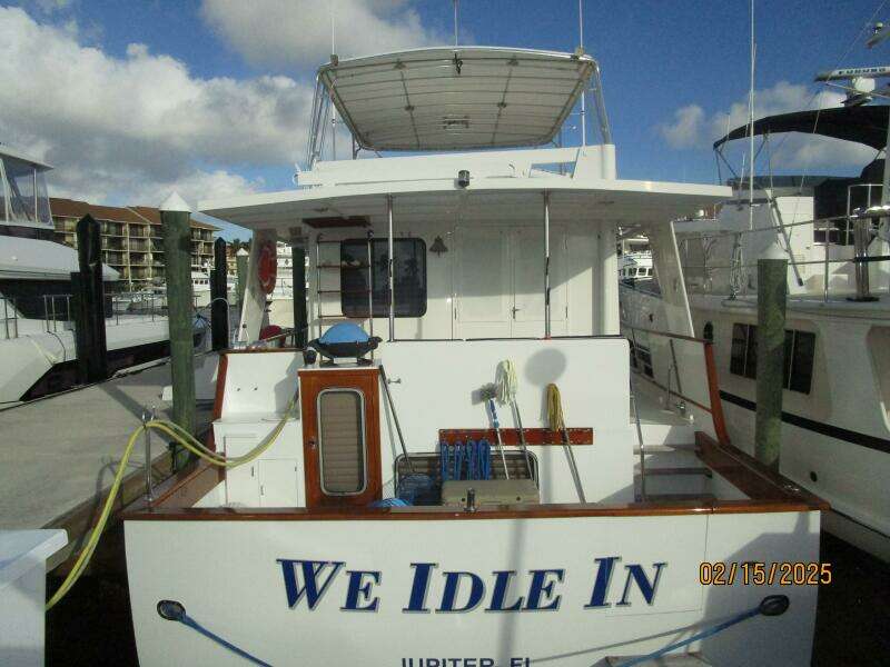 57' DeFever aft profile