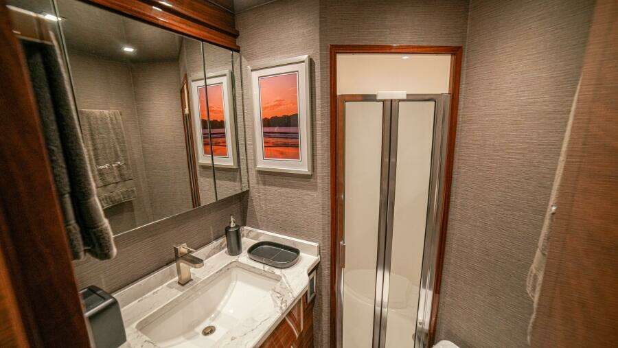 2023 Viking 73 Convertible "Free Spool" - Head