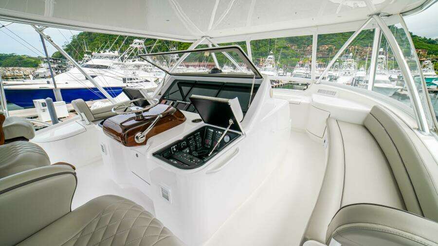 2023 Viking 73 Convertible "Free Spool" - Helm