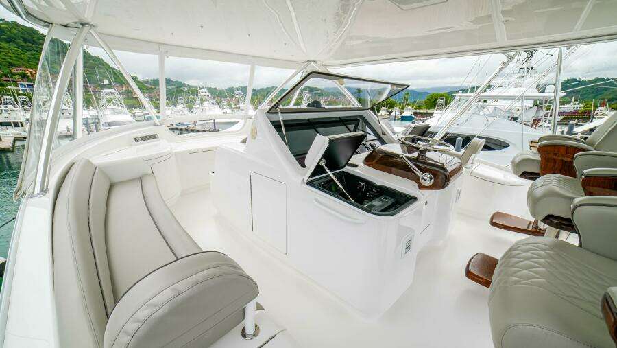 2023 Viking 73 Convertible "Free Spool" - Helm