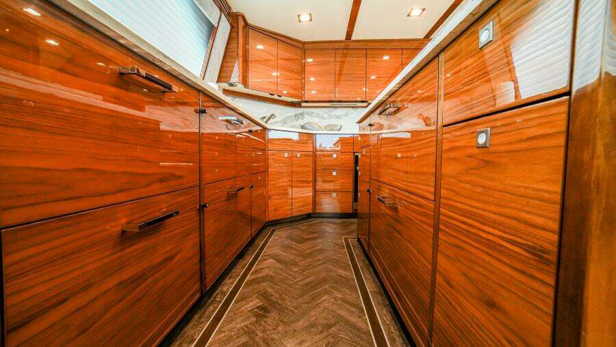 2023 Viking 73 Convertible "Free Spool" - Galley