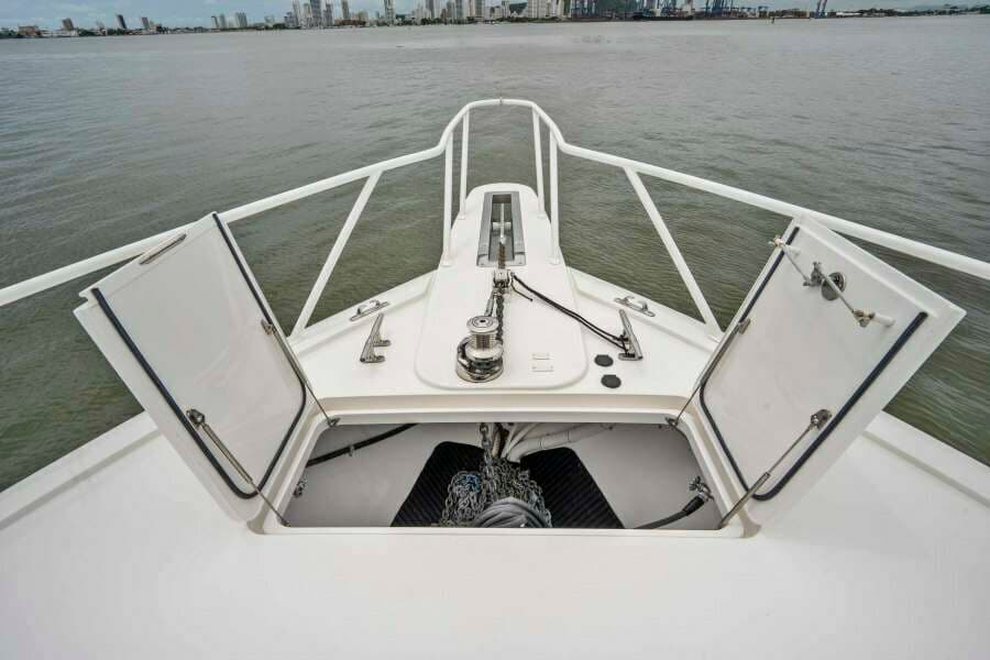2011 Viking 70 Enclosed Bridge - Last Call - Windlass