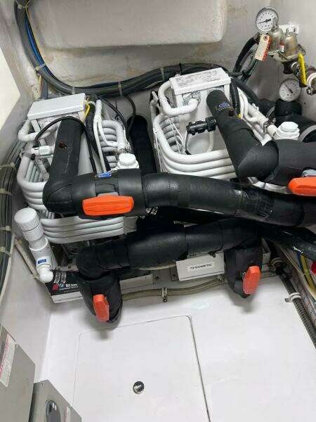 2011 Viking 70 Enclosed Bridge - Last Call - Engine Room