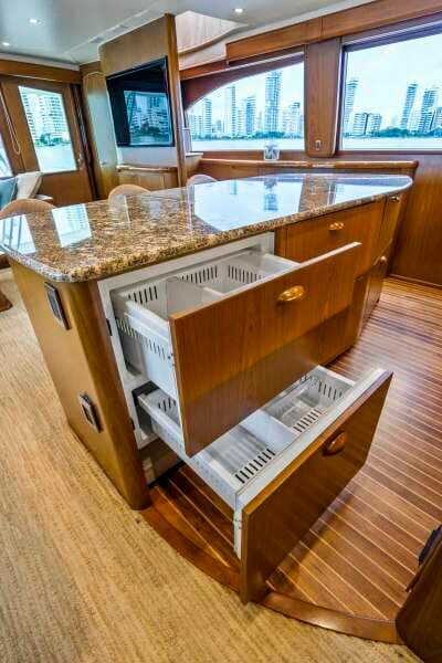 2011 Viking 70 Enclosed Bridge - Last Call - Galley