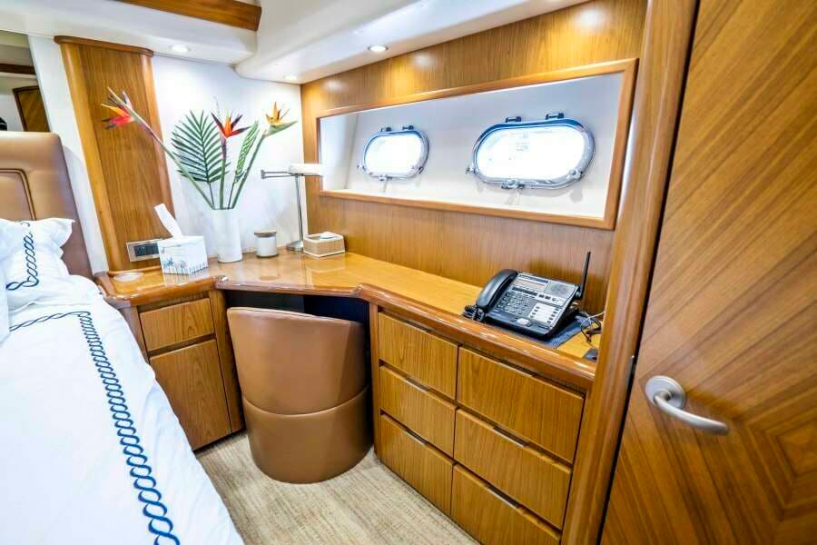 2011 Viking 70 Enclosed Bridge - Last Call - Master Stateroom