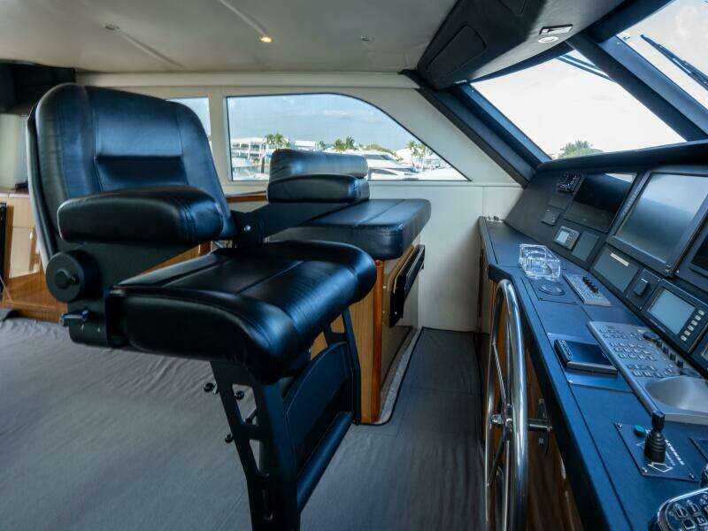 2005 Viking 74 Enclosed Bridge