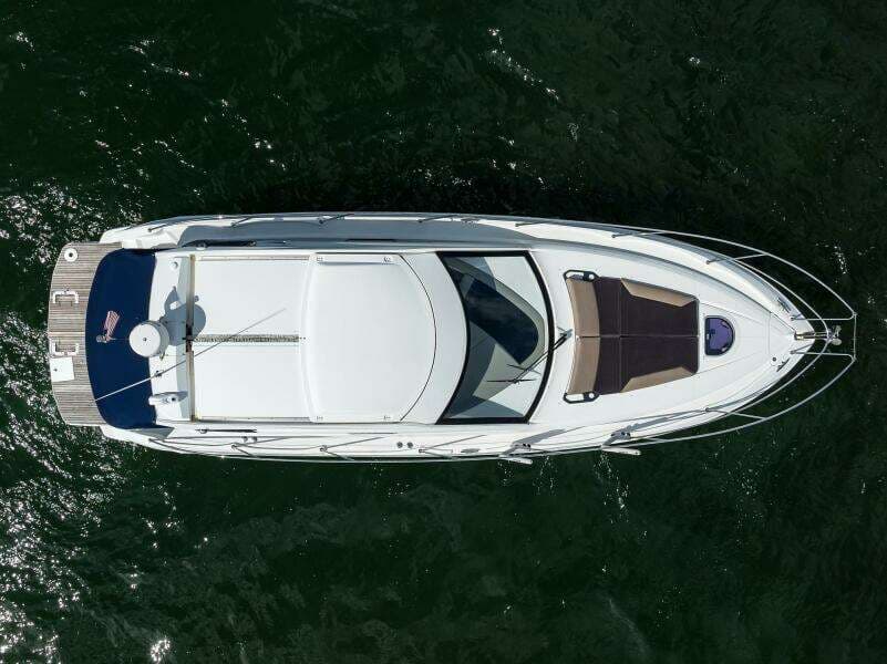 Beneteau 38 GT - Aerial Profile