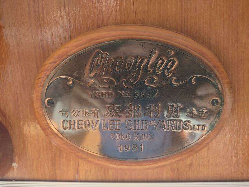 1981 Cheoy Lee 35 Sedan Trawler