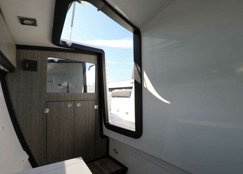 2023 Monterey 385 Super Sport interior with modern design and sleek finishes.