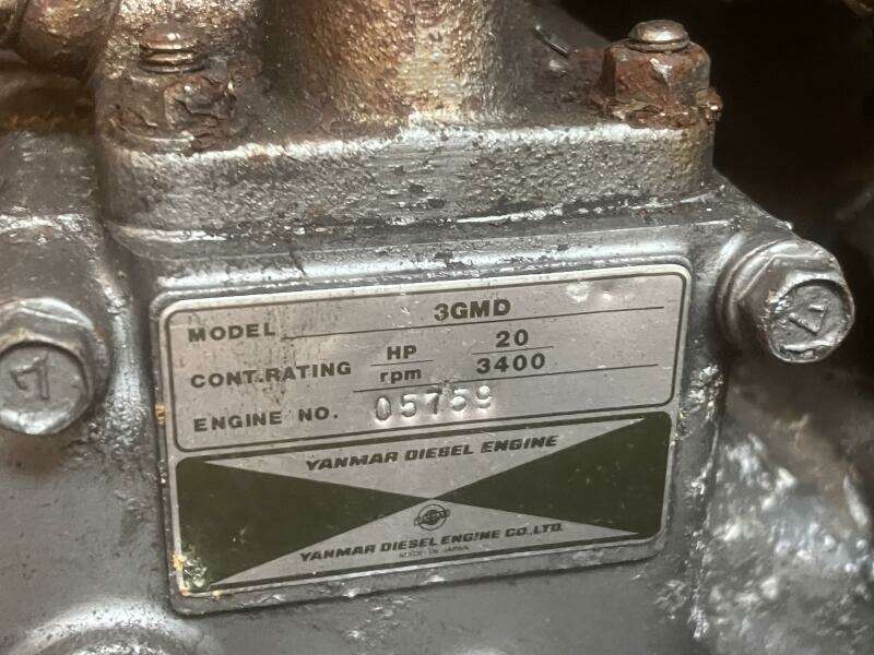 Yanmar Engine Tag