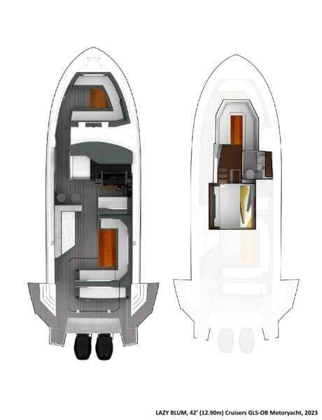 2023 Cruisers Yachts 42 GLS OB