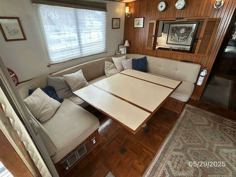 36' Kadey-Krogen salon table