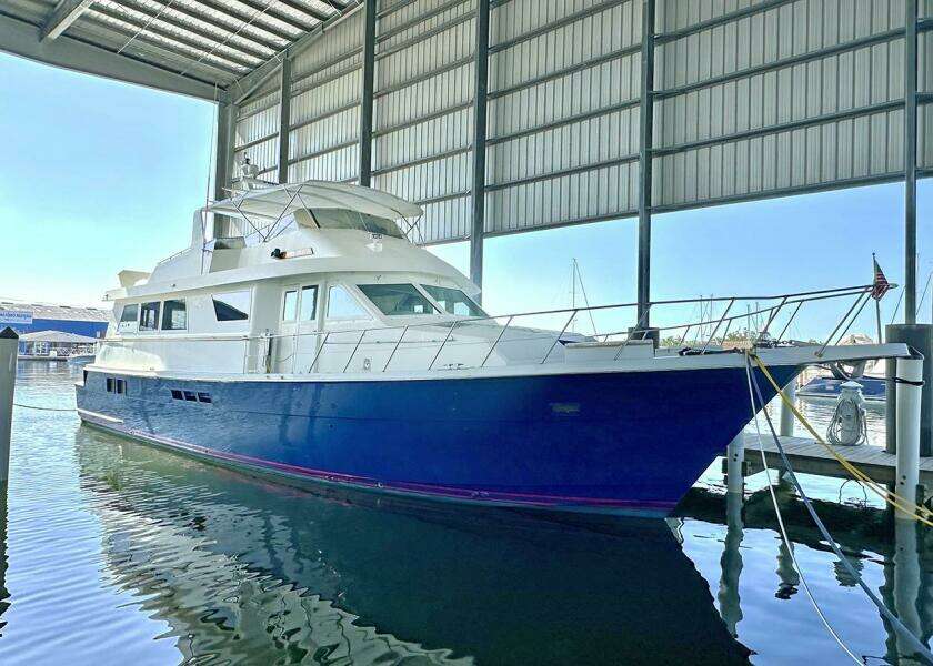 1994 Hatteras Cockpit Motoryacht