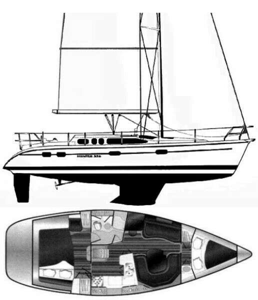 1998 Hunter 376