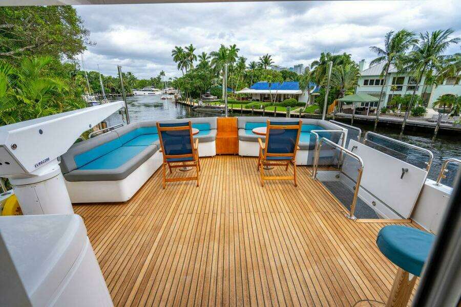 2007 Hatteras Enclosed Bridge MY