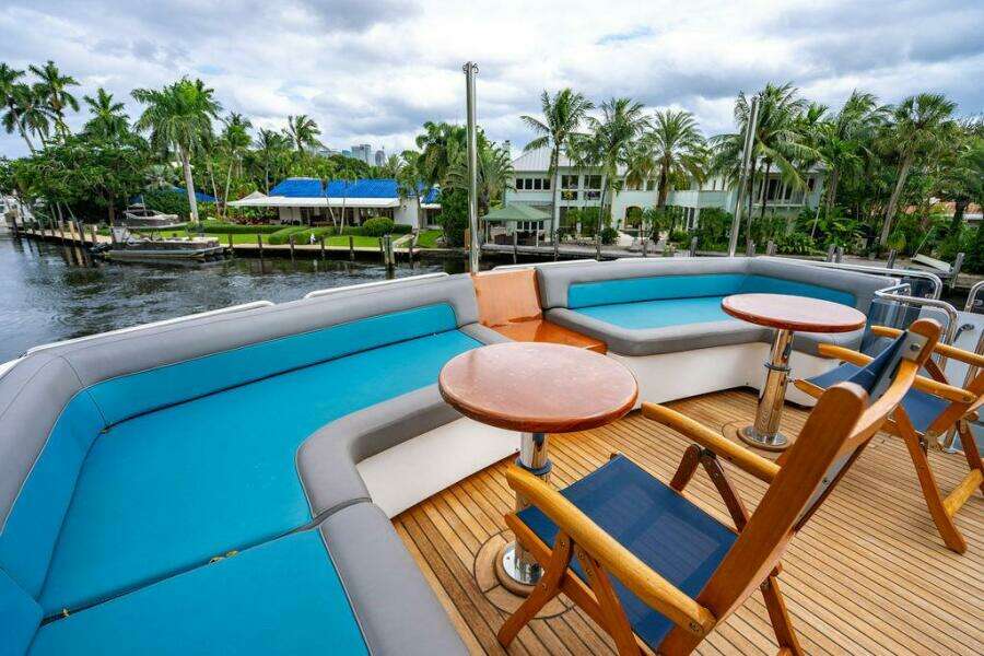 2007 Hatteras Enclosed Bridge MY